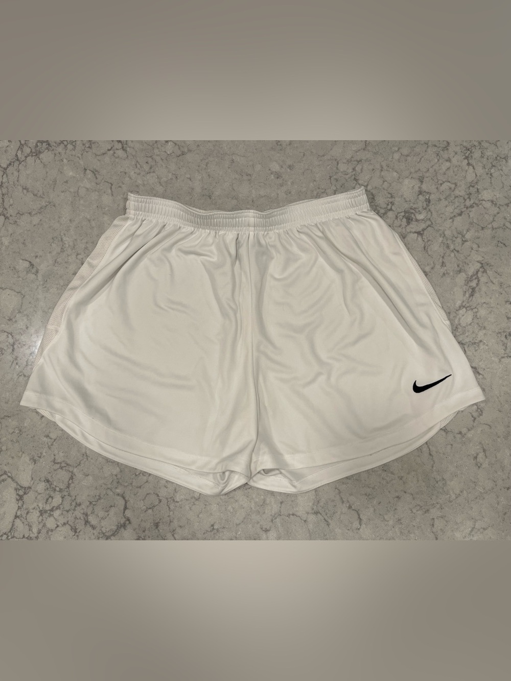 Nike White Athletic Shorts